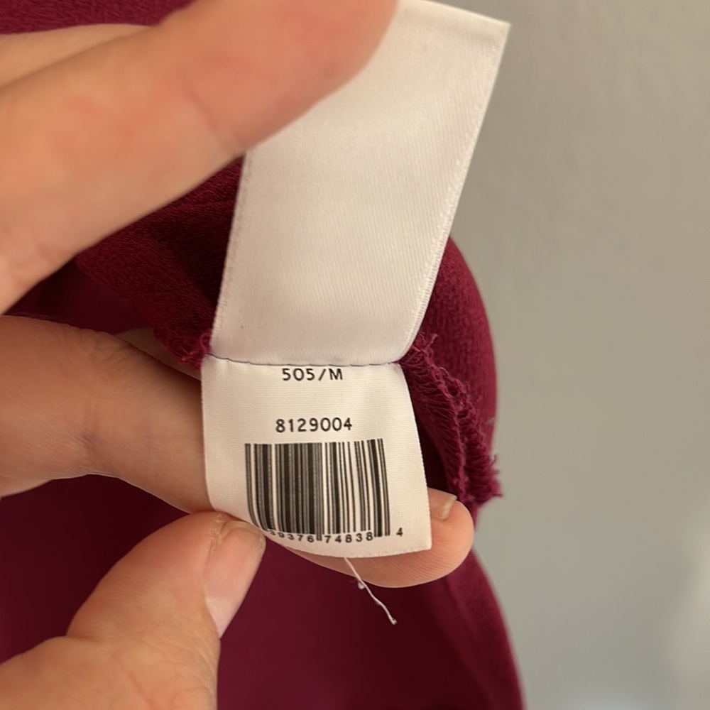1. State Ruched Detail Tie Sleeve Blouse In Plumberry - Picture 10 of 13